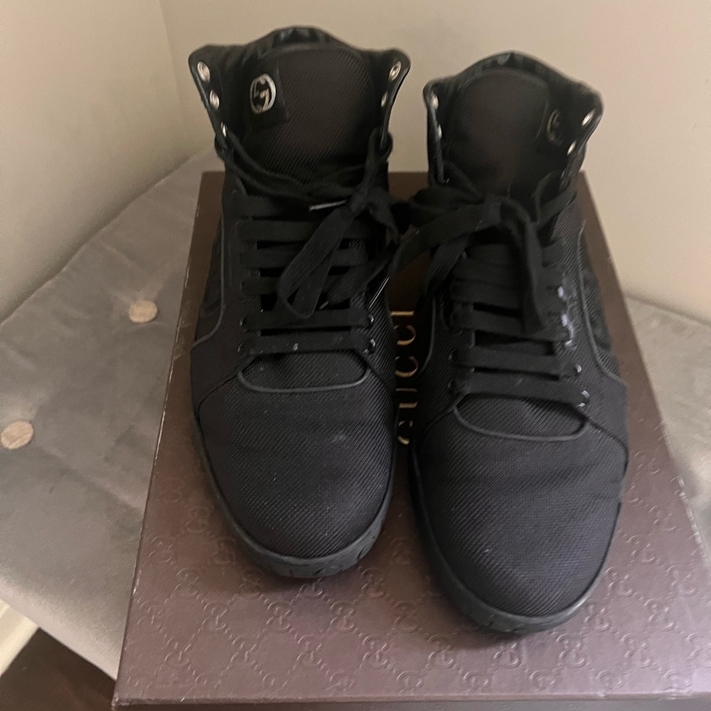 Gucci Nero Hightop US 13